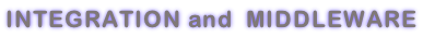 INTEGRATION and  MIDDLEWARE